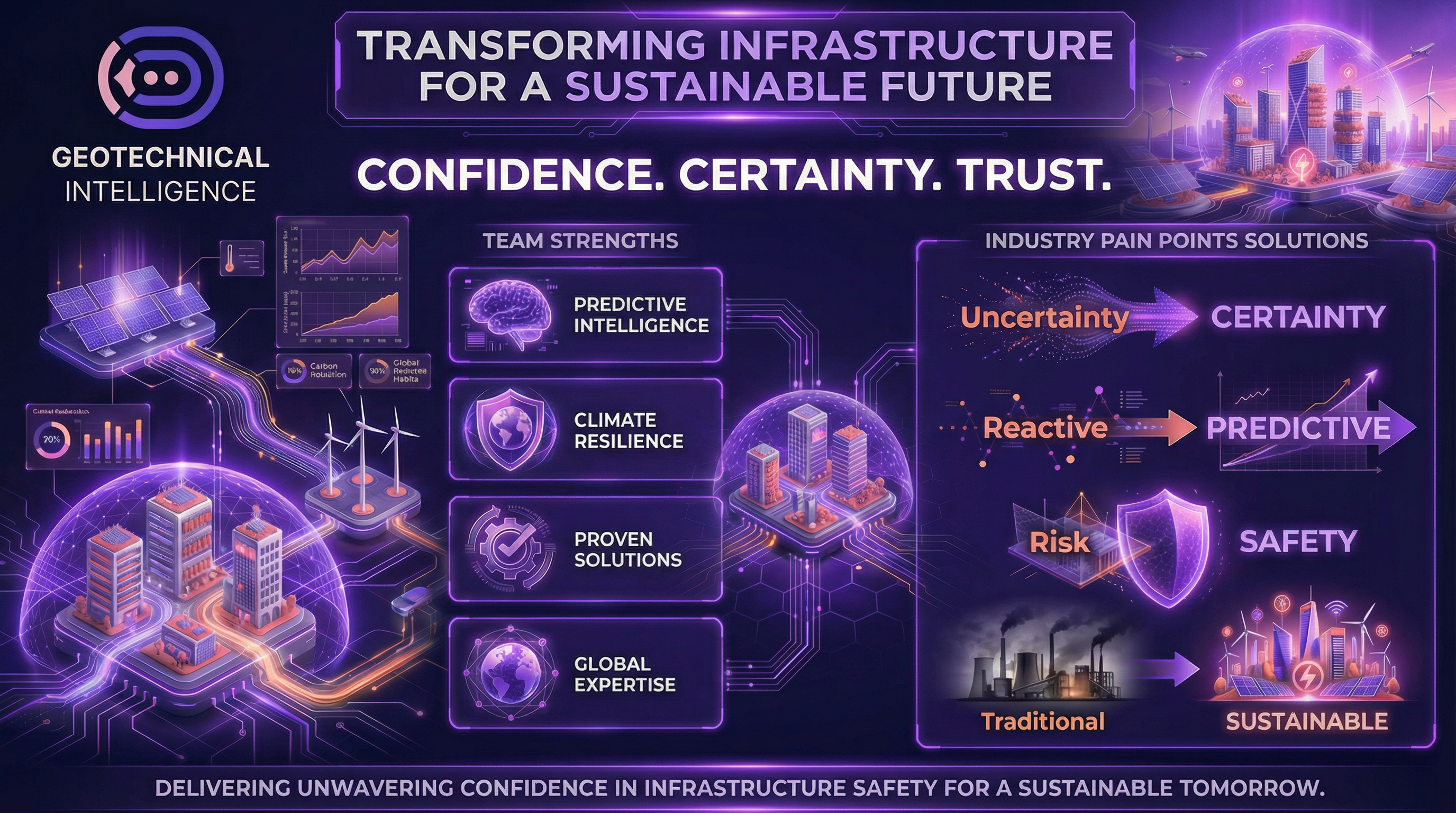 Futuristic Geotechnical HUD